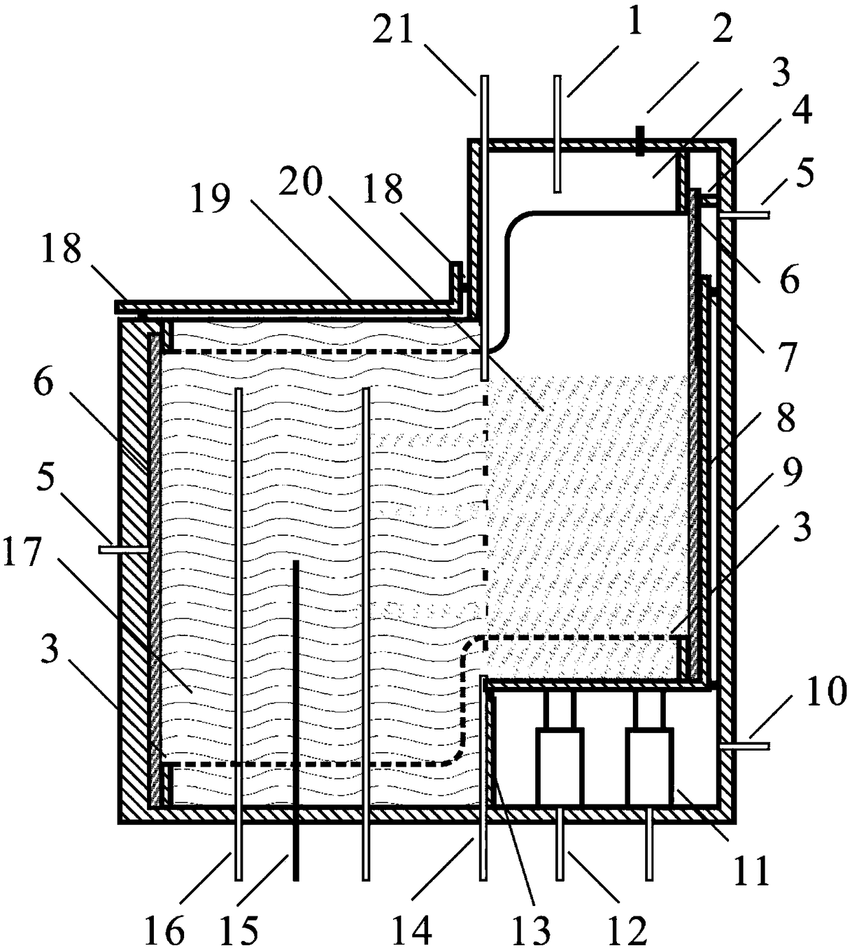 Visual system for testing cementation quality of specially-shaped well cementation interface II and intensity of specially-shaped body