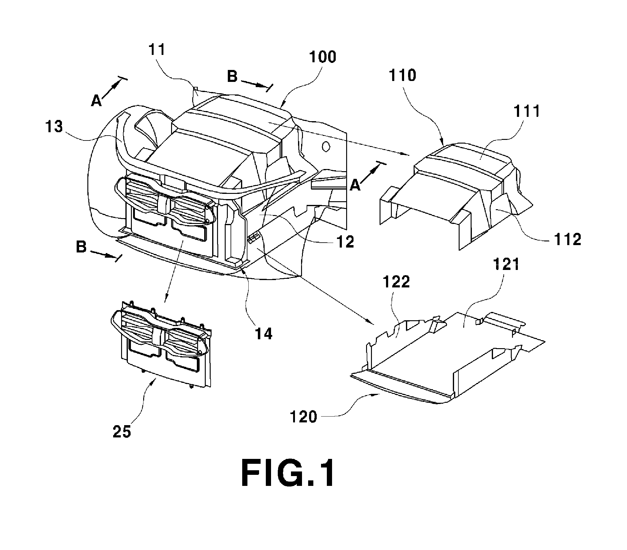 Engine encapsulation structure of vehicle