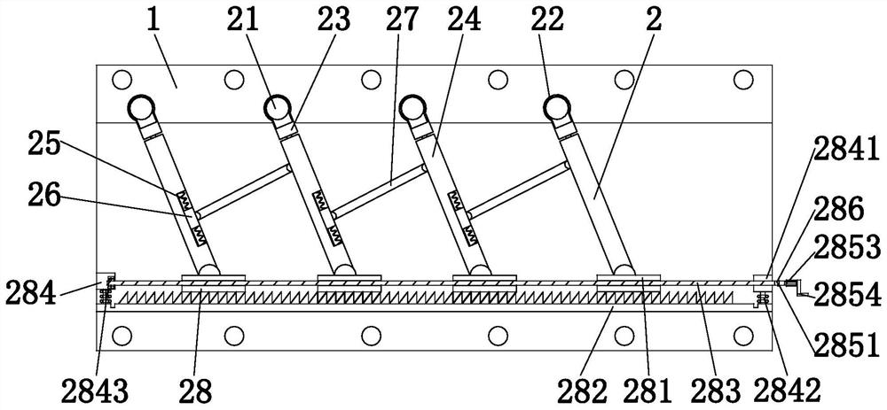 Assembled building interior wall partition board