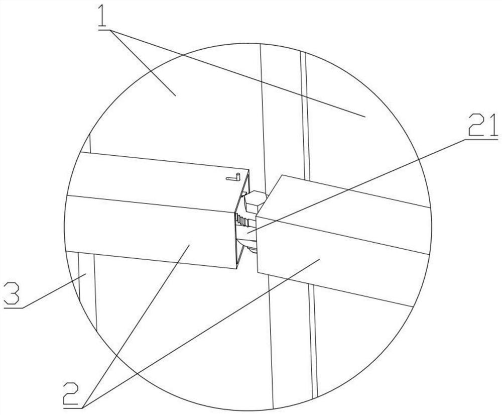 Special-shaped concrete structure formwork installation and construction method