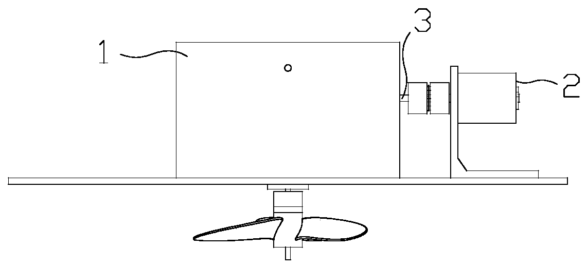 Positive and negative paddle negative pressure adsorption device based on Bernoulli principle