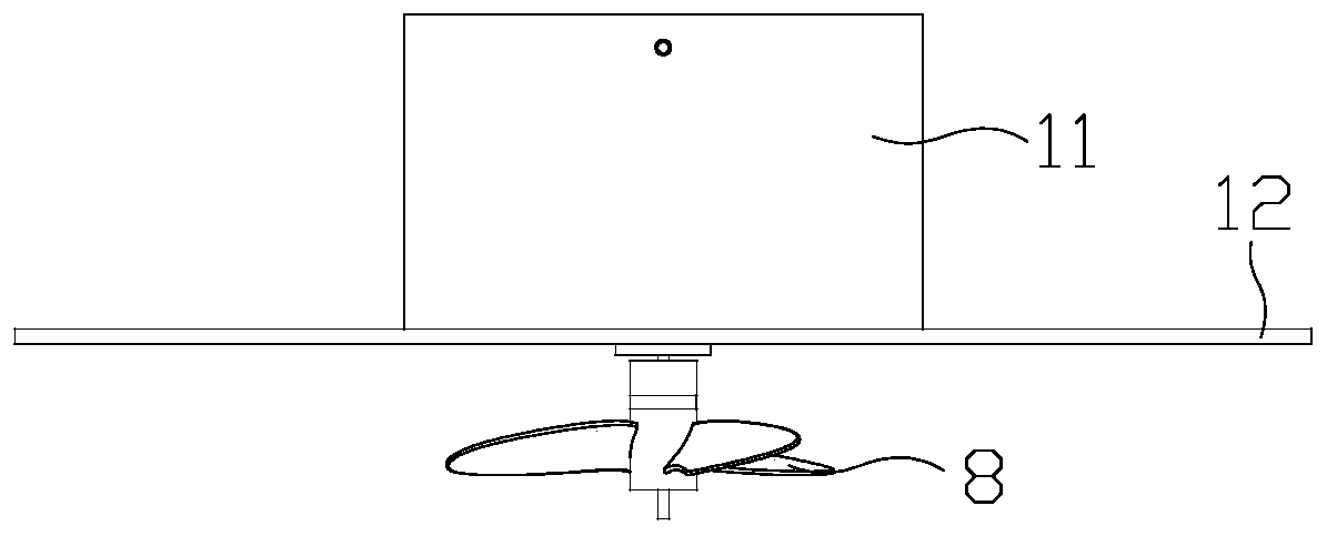 Positive and negative paddle negative pressure adsorption device based on Bernoulli principle