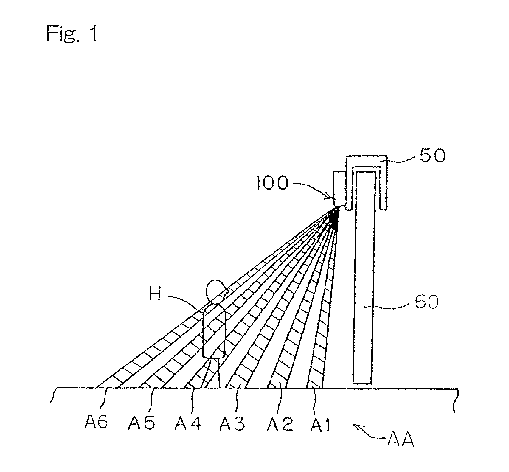 Active object detection sensor