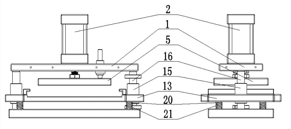 Disassembling machine for pointers of pneumatic watch movement