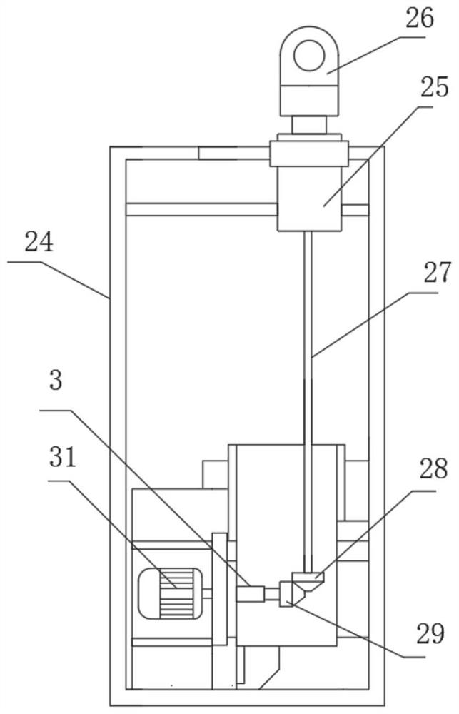 Power transmission line hot-line work emergency platform with inspection function