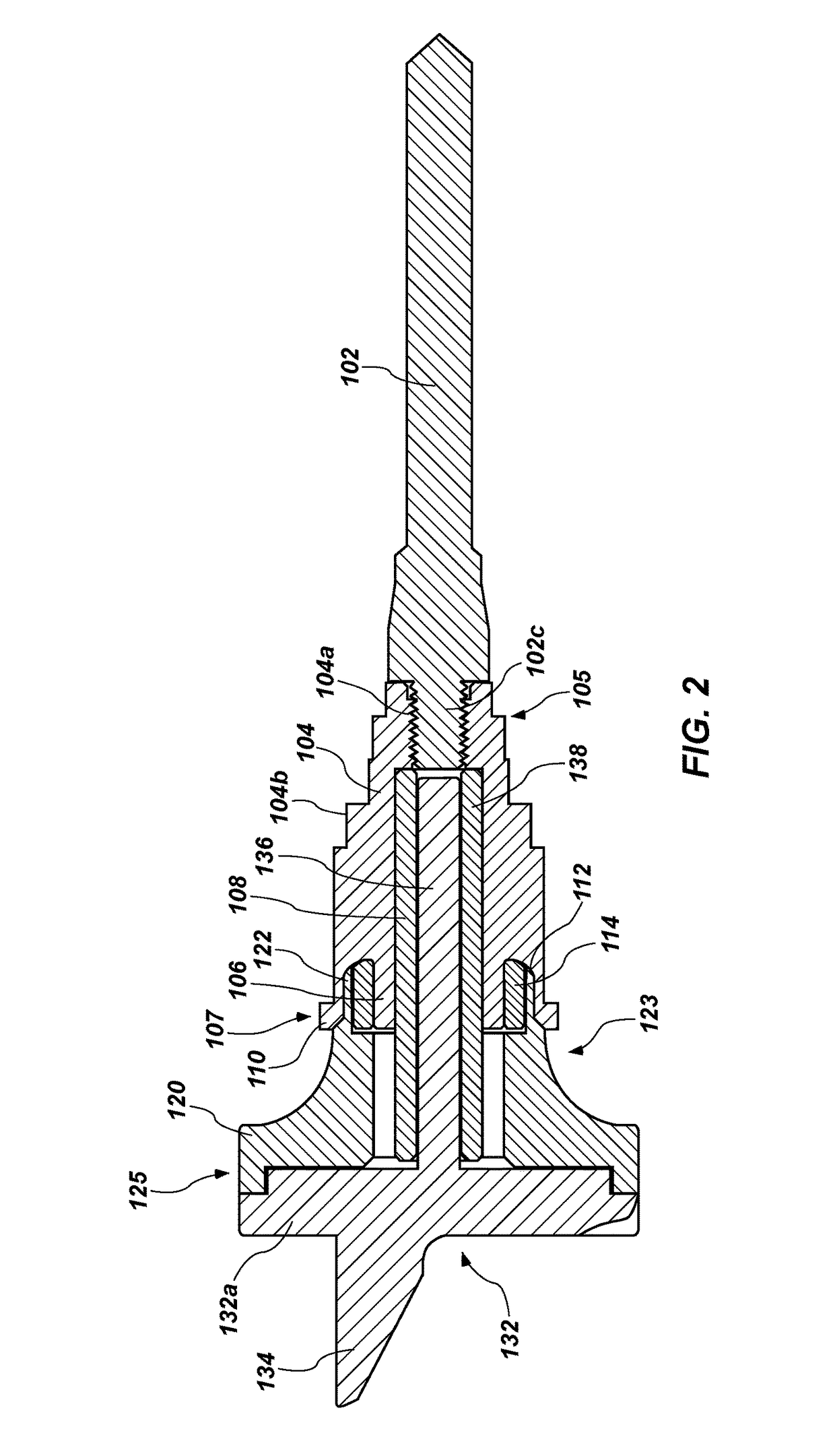 Revision stepped tibial implant