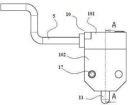 One position detection device, location sensing device and location sensing system