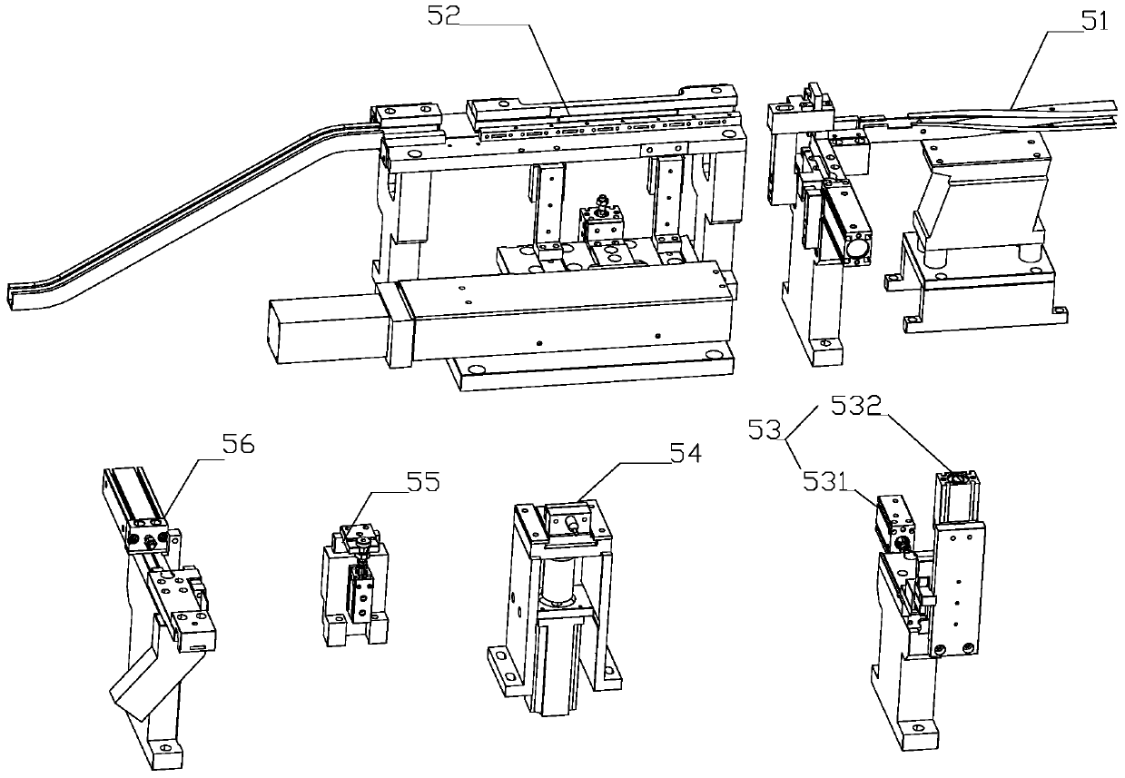 Multifunctional sorting and detection device for optical fiber wiring terminals