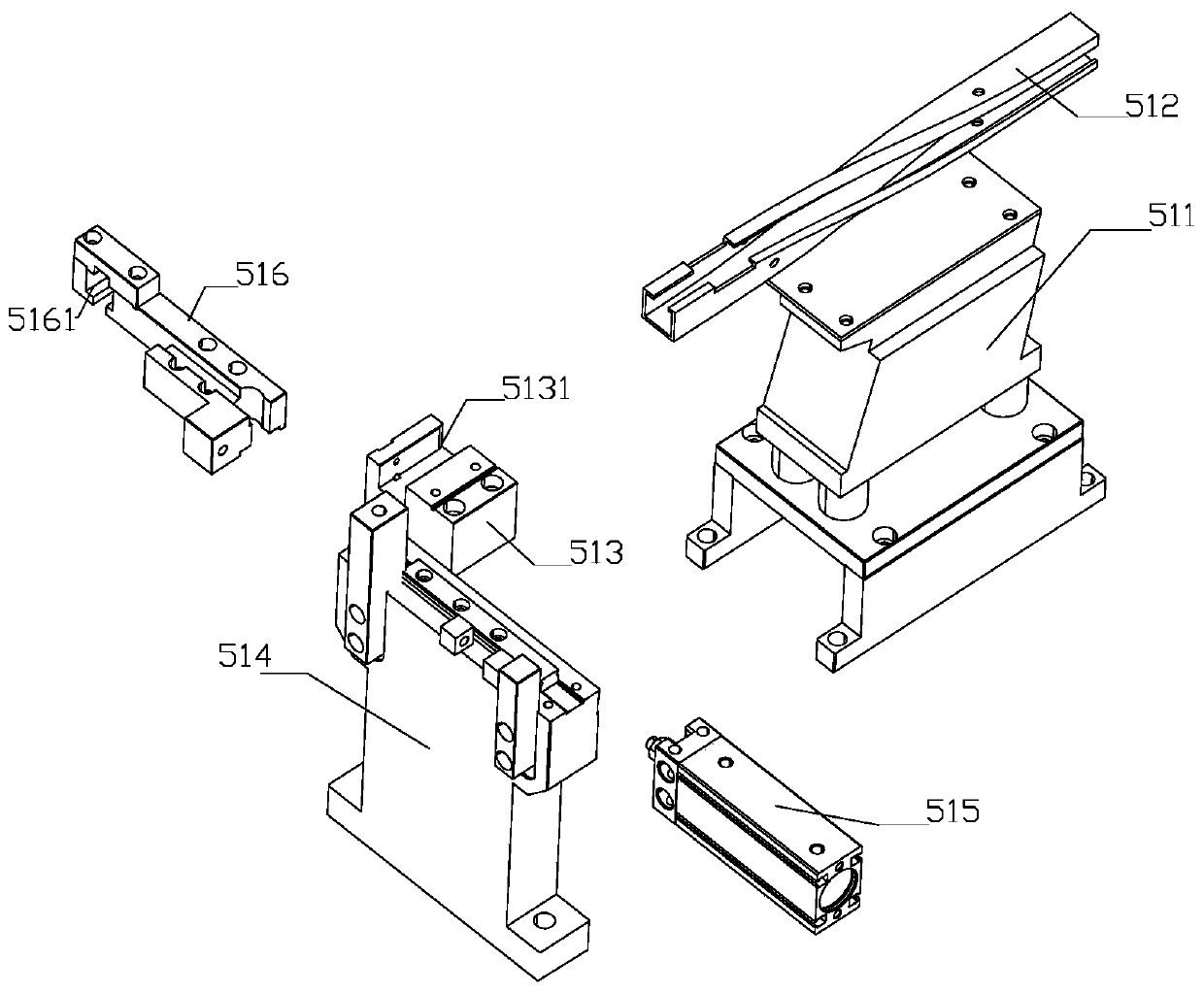 Multifunctional sorting and detection device for optical fiber wiring terminals