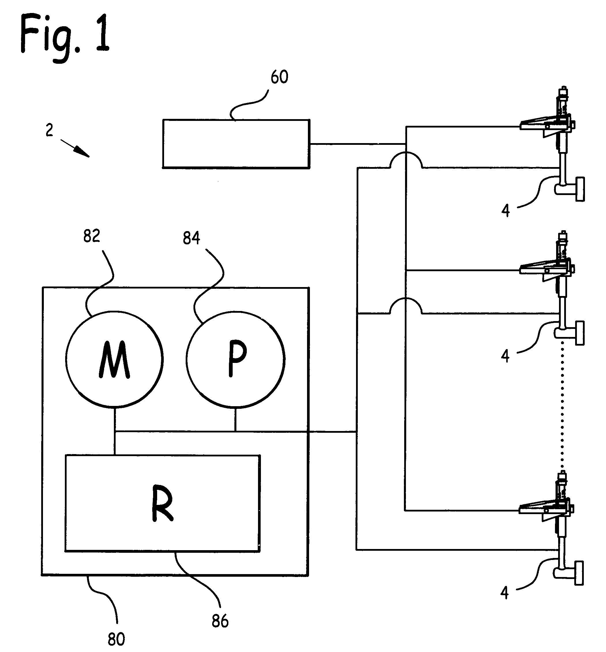 Modular hydraulic thruster system for vessel