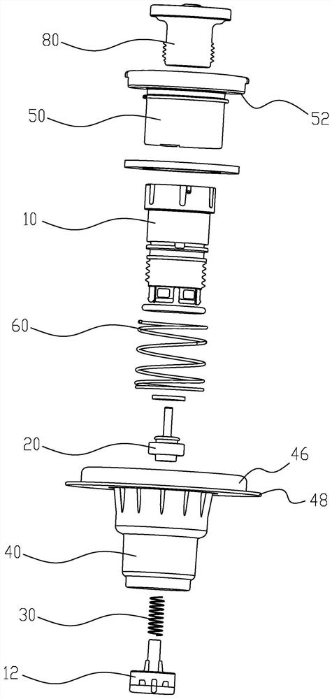 One-way valve with pressure relief protection function