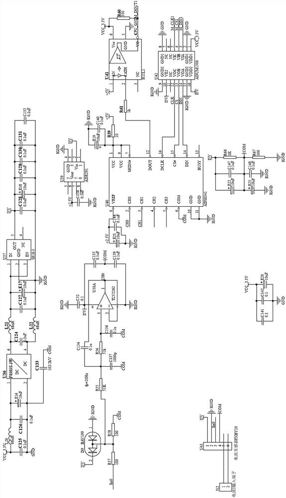 Photovoltaic module fault fire-fighting detection circuit