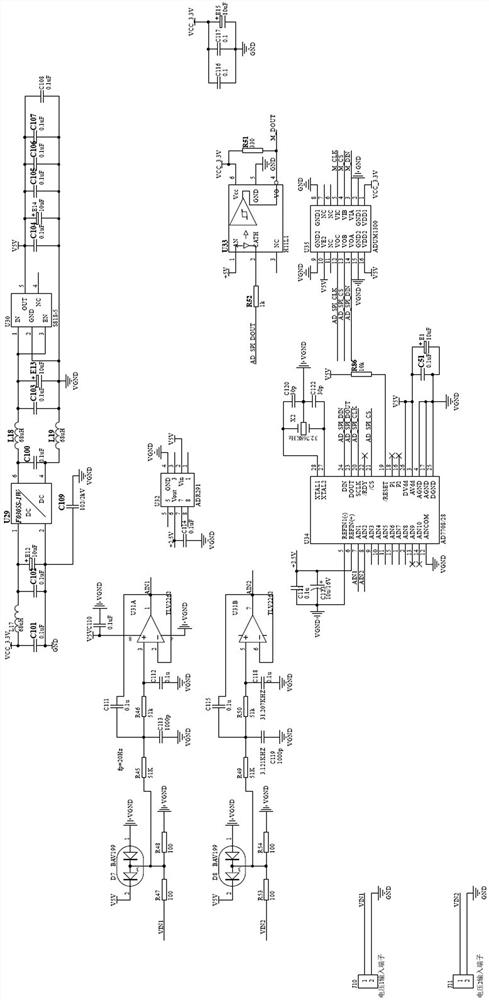 Photovoltaic module fault fire-fighting detection circuit