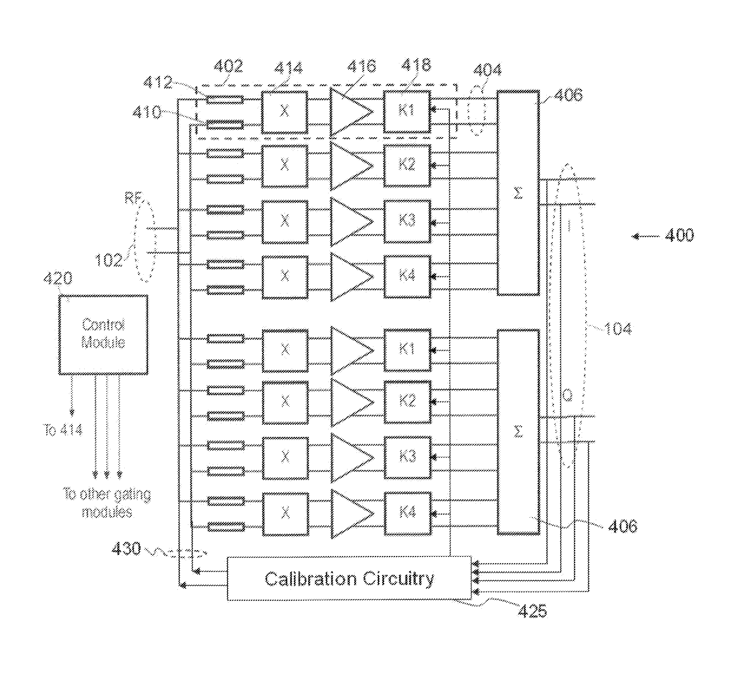 Calibration of passive harmonic-rejection mixer