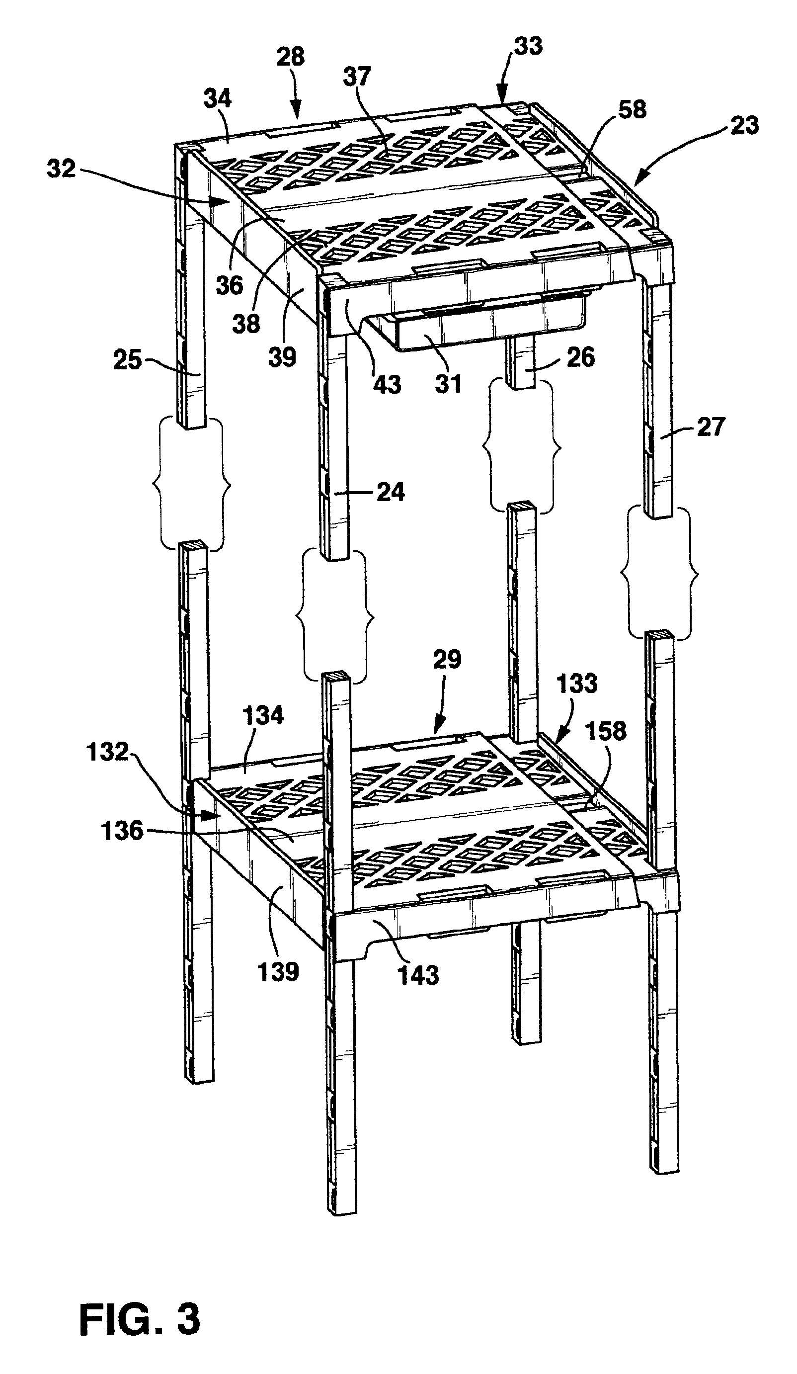 Locker shelf assembly with slideable drawer