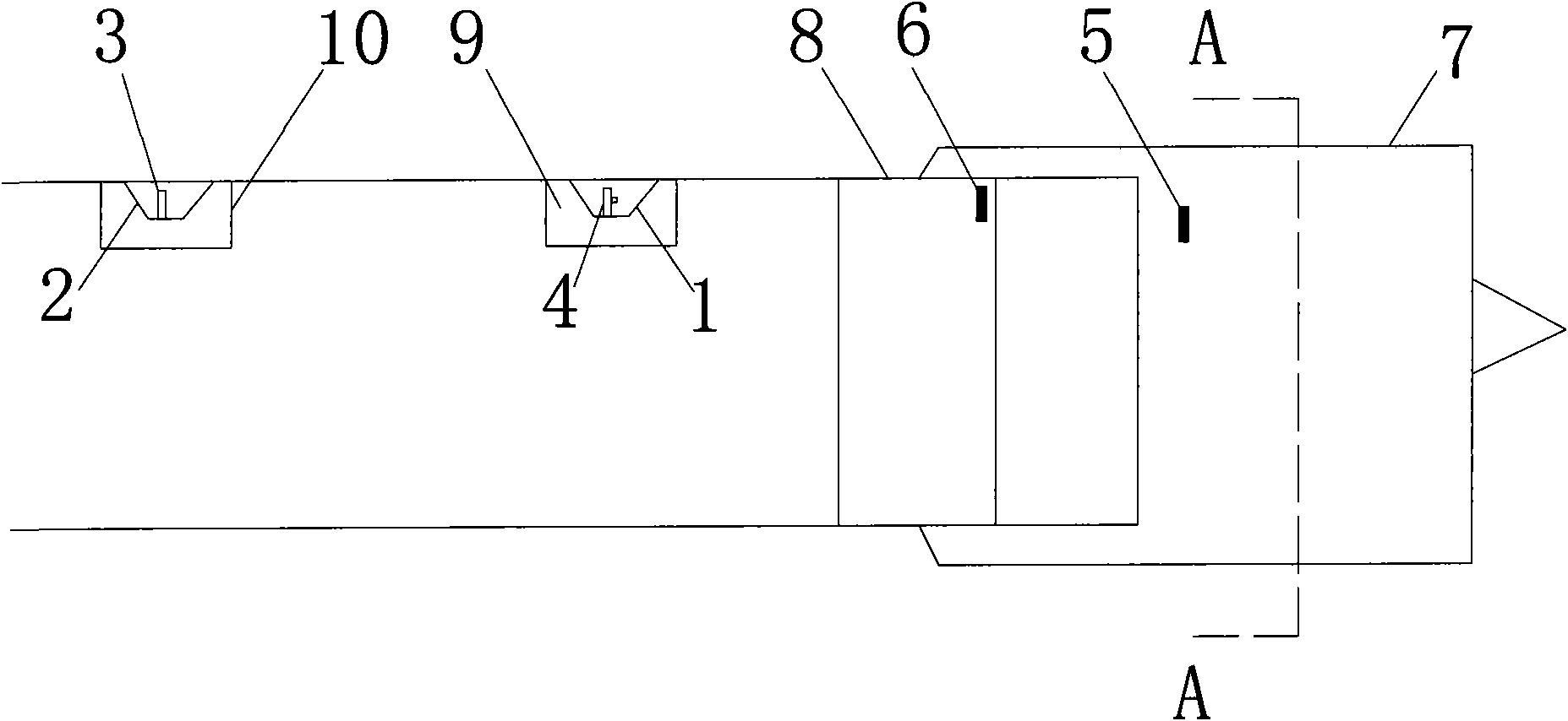 Measuring method of tunnel shield posture