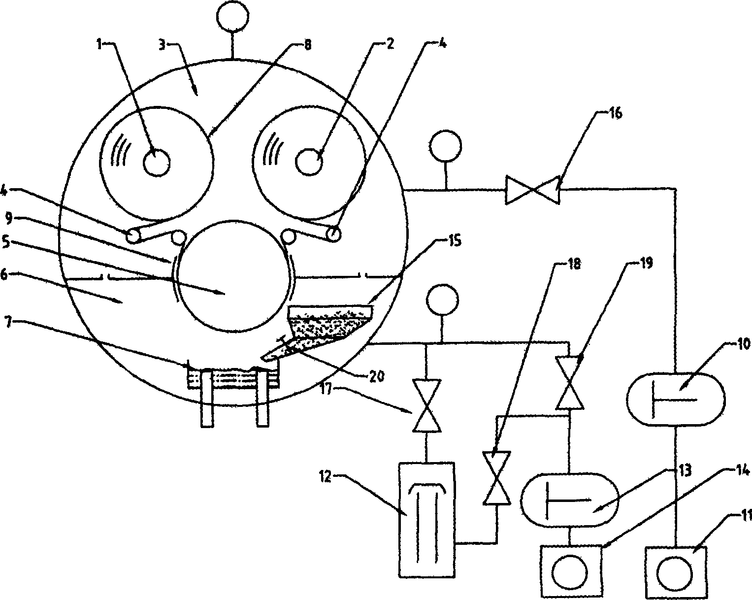 Method for fabricating rainbow film or paper through direct plating