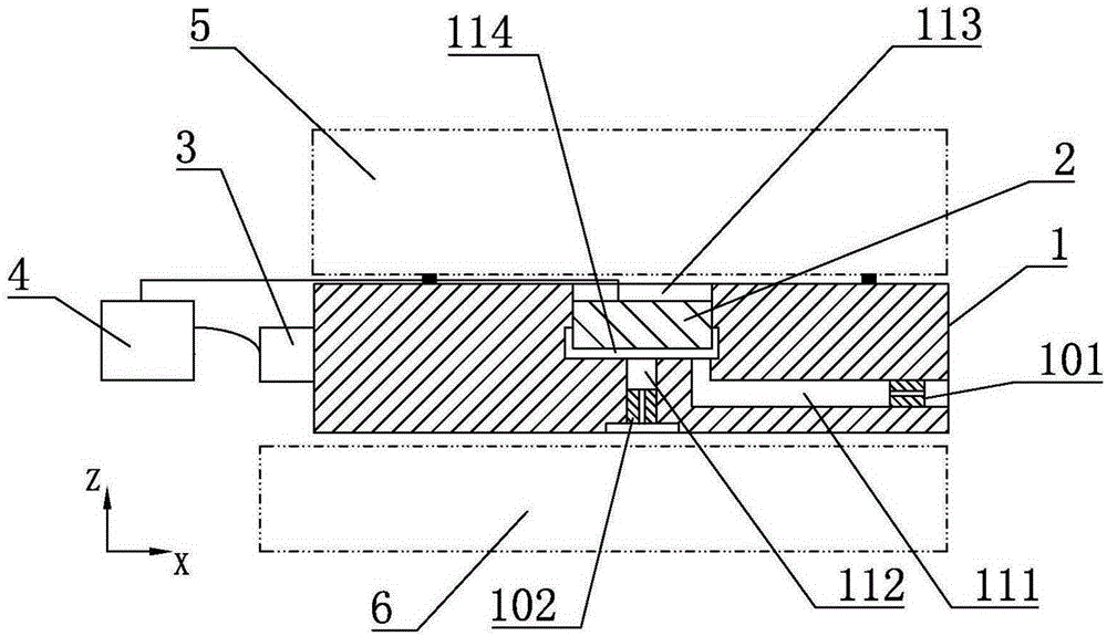 Air-floatation supporting device for actively regulating and controlling air pressure of throttling hole inlet