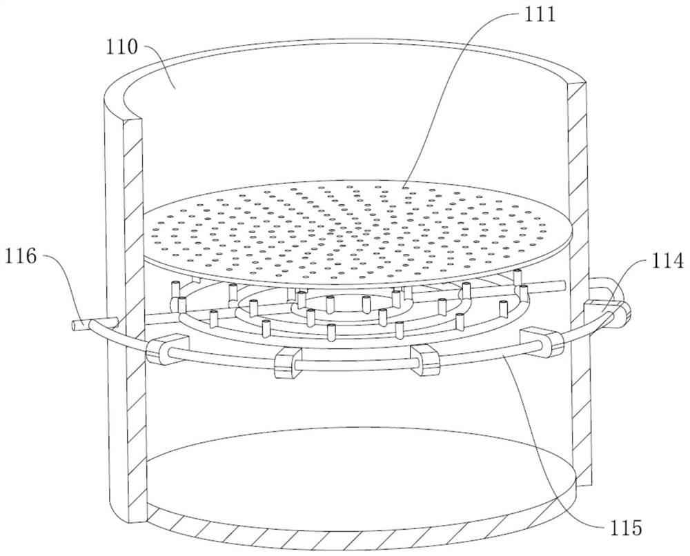 Microbubble intervention type waste liquid recovery equipment for graphene production