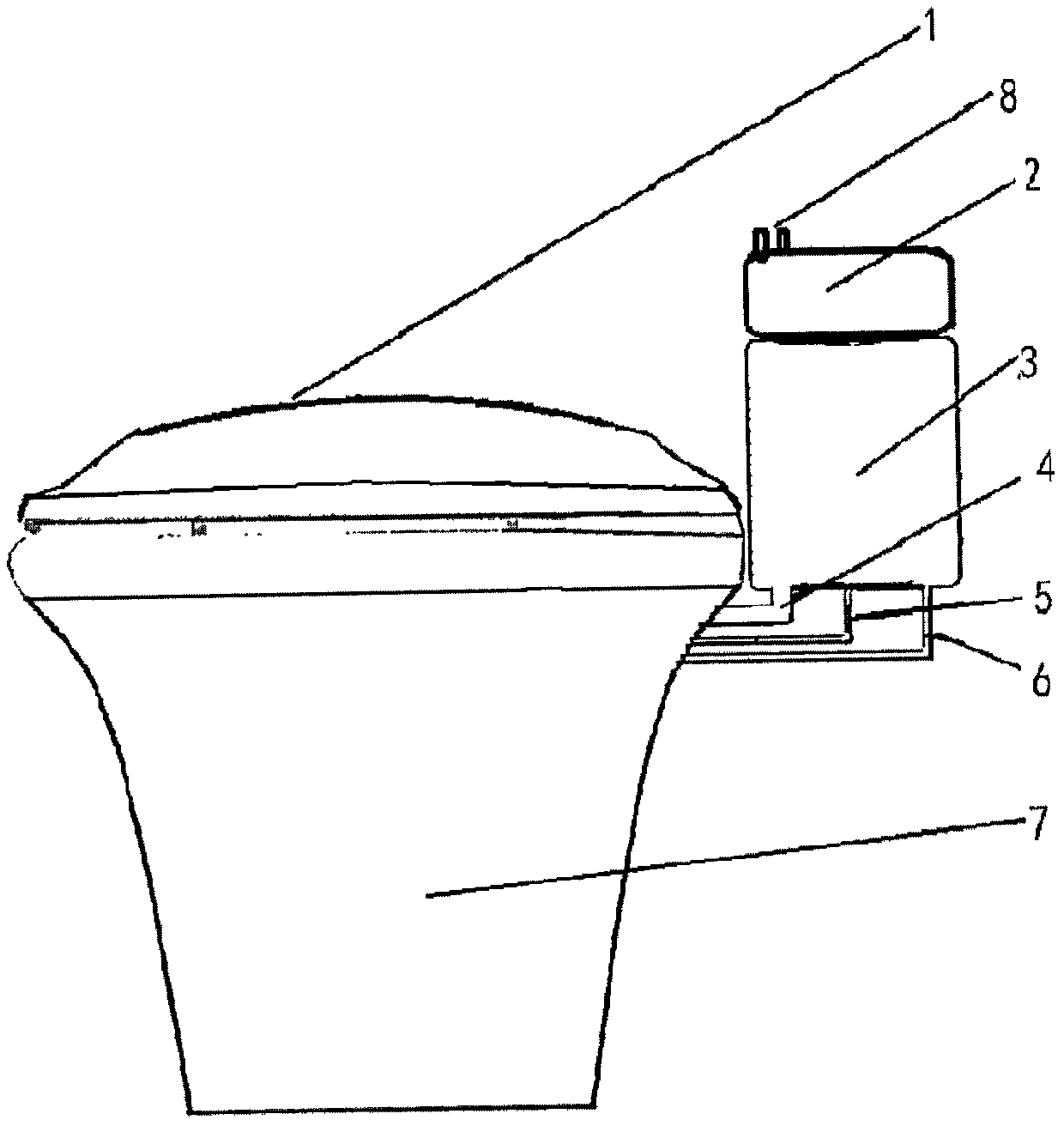 Intelligent pedestal pan with storage battery