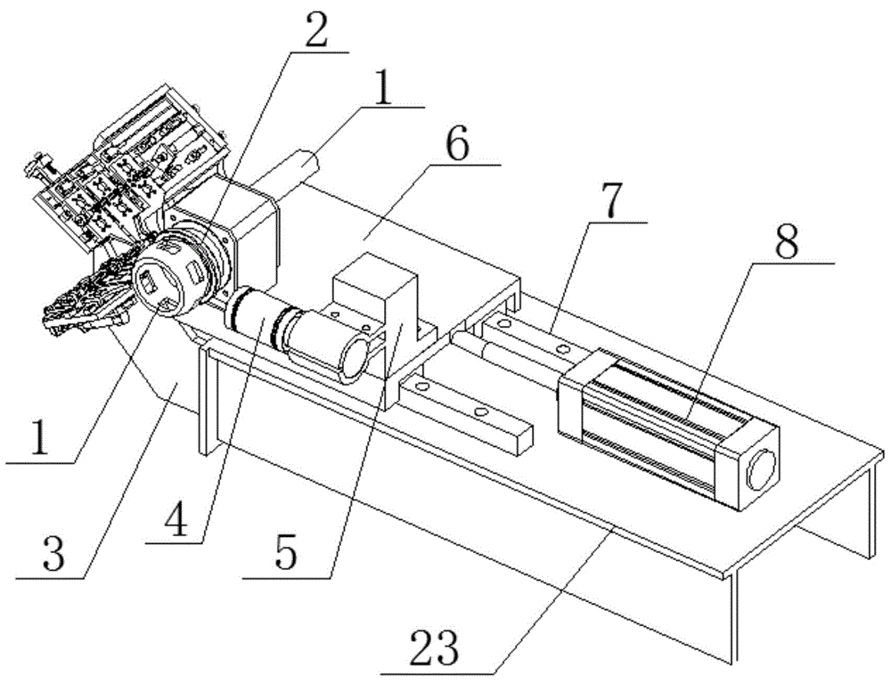 Automatic detection system for ball cage holder