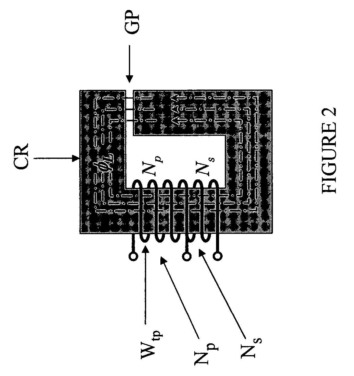 Power converter employing a tapped inductor and integrated magnetics and method of operating the same