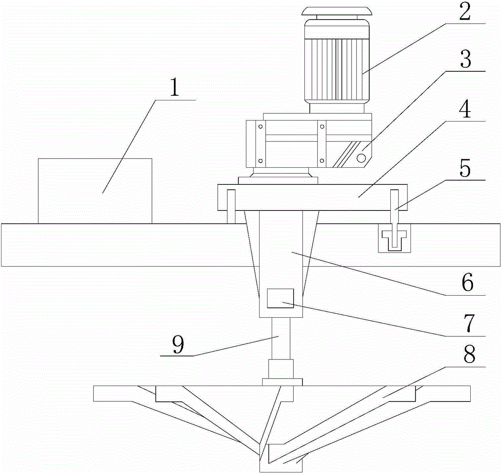 Turbine-type aeration machine