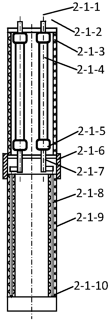 Underwater narrow space detection orientated flexible robot system