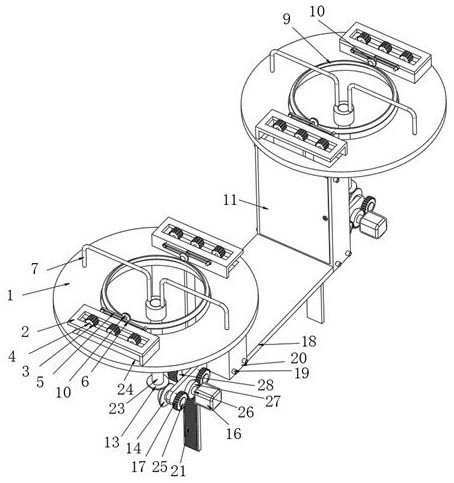 Shell inserting device for full-automatic wire harness double-end shell inserting machine