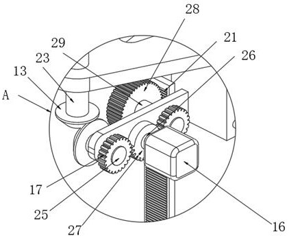 Shell inserting device for full-automatic wire harness double-end shell inserting machine