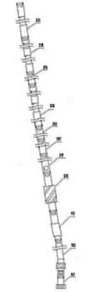 Natural gas horizontal well drilling mechanism