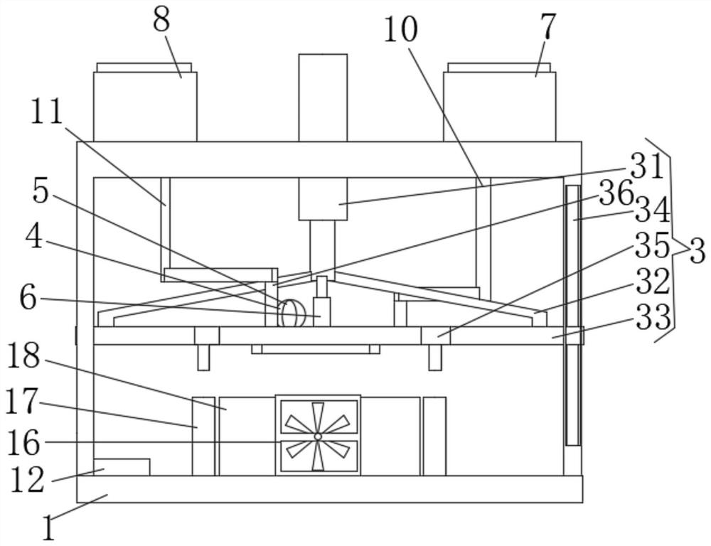 Packaging box with different-color mark and injection molding method and device thereof