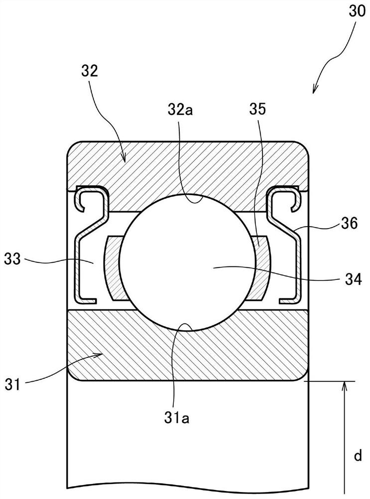 Guide roller and method for manufacturing optical fiber