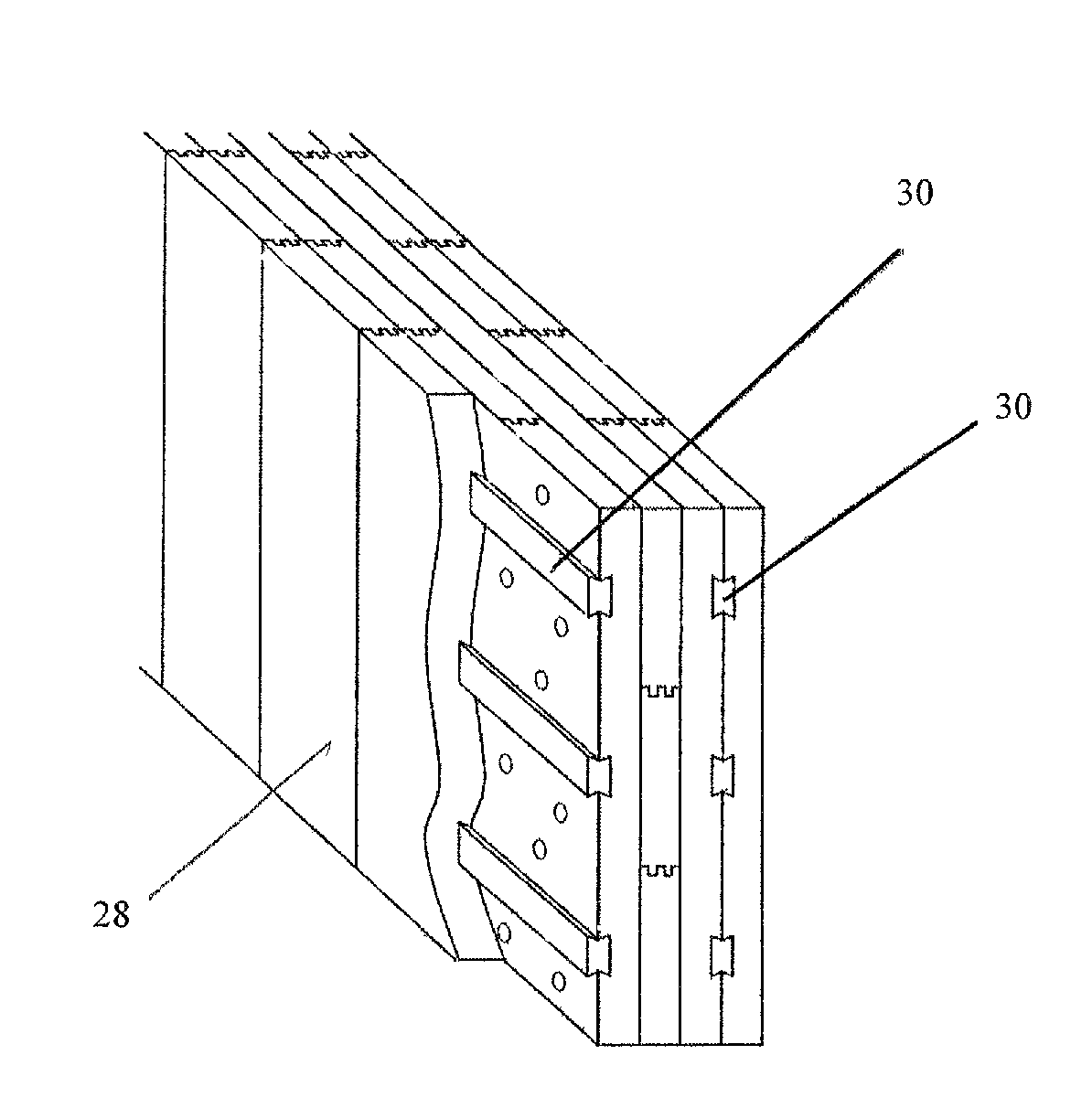 System and method for construction wall panels