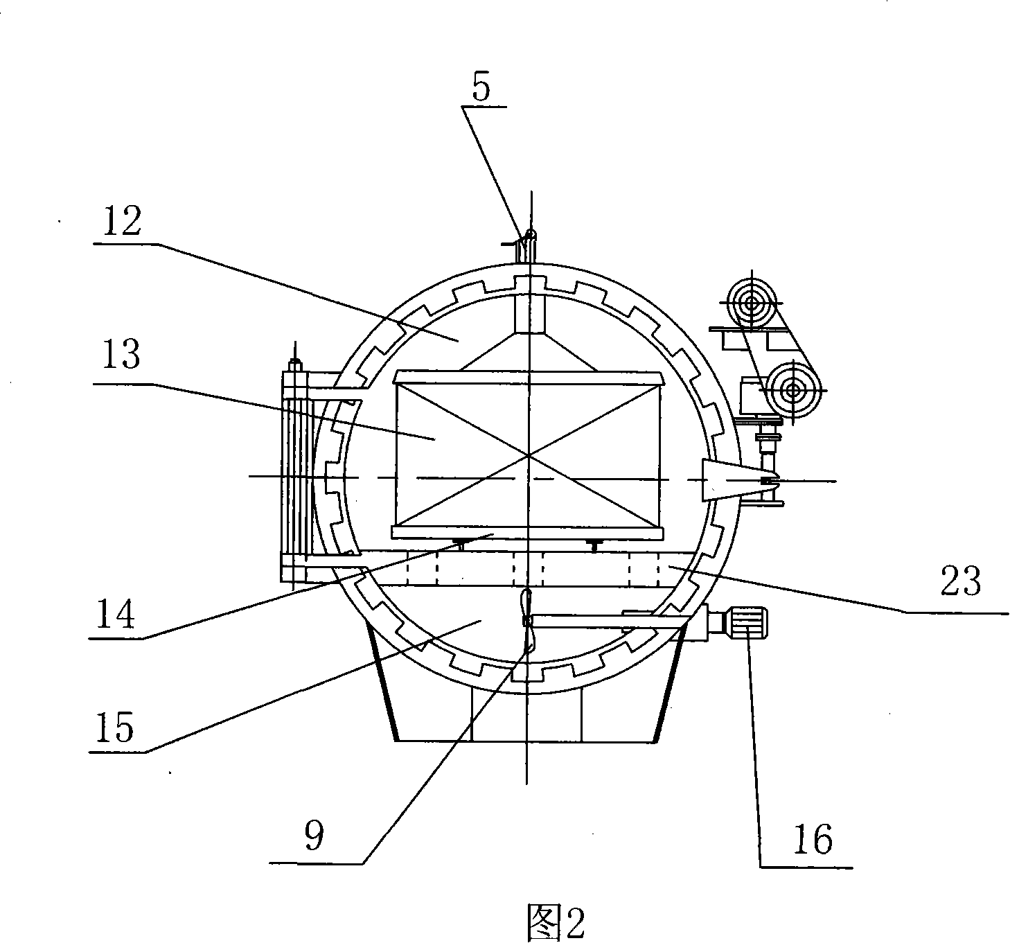 Wood high-temperature high-pressure overheat steam drying method and its drying device