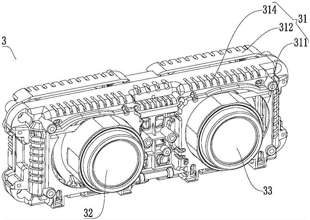 Optical module and head-mounted type display device