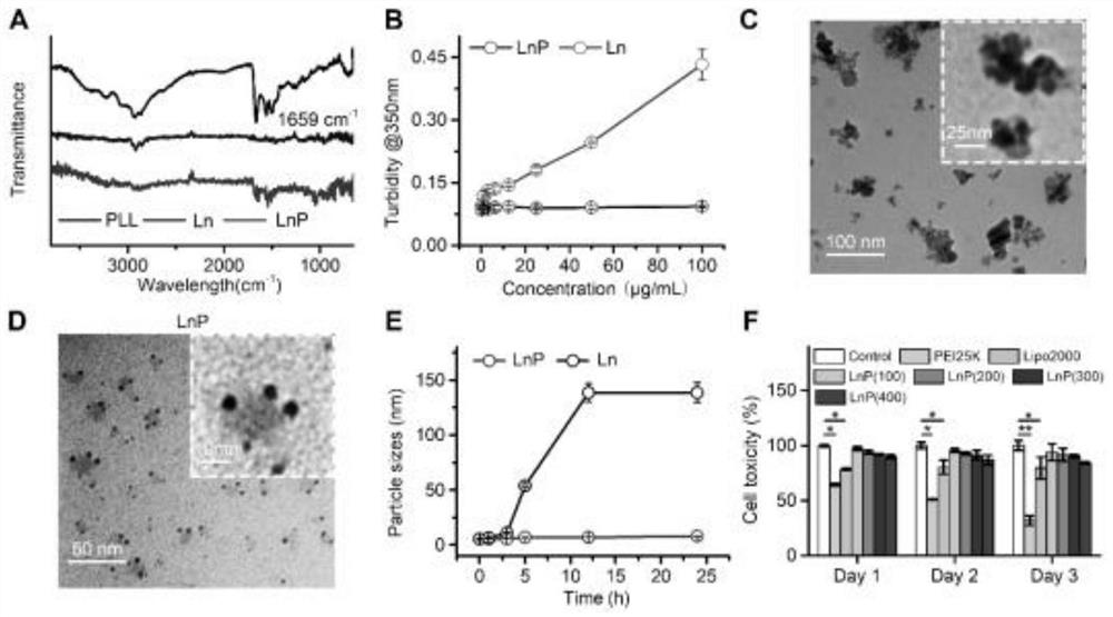 MiRNA (micro Ribonucleic Acid) vector based on lanthanide oxygen-fluorine nanocrystal and application of miRNA vector