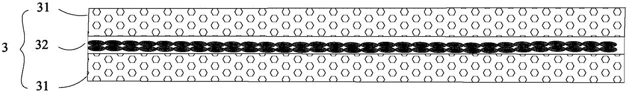 Safety layer and lithium secondary battery