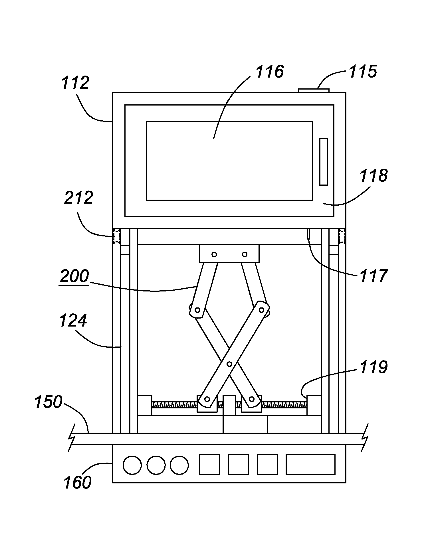 Bottom-loading cooking appliance