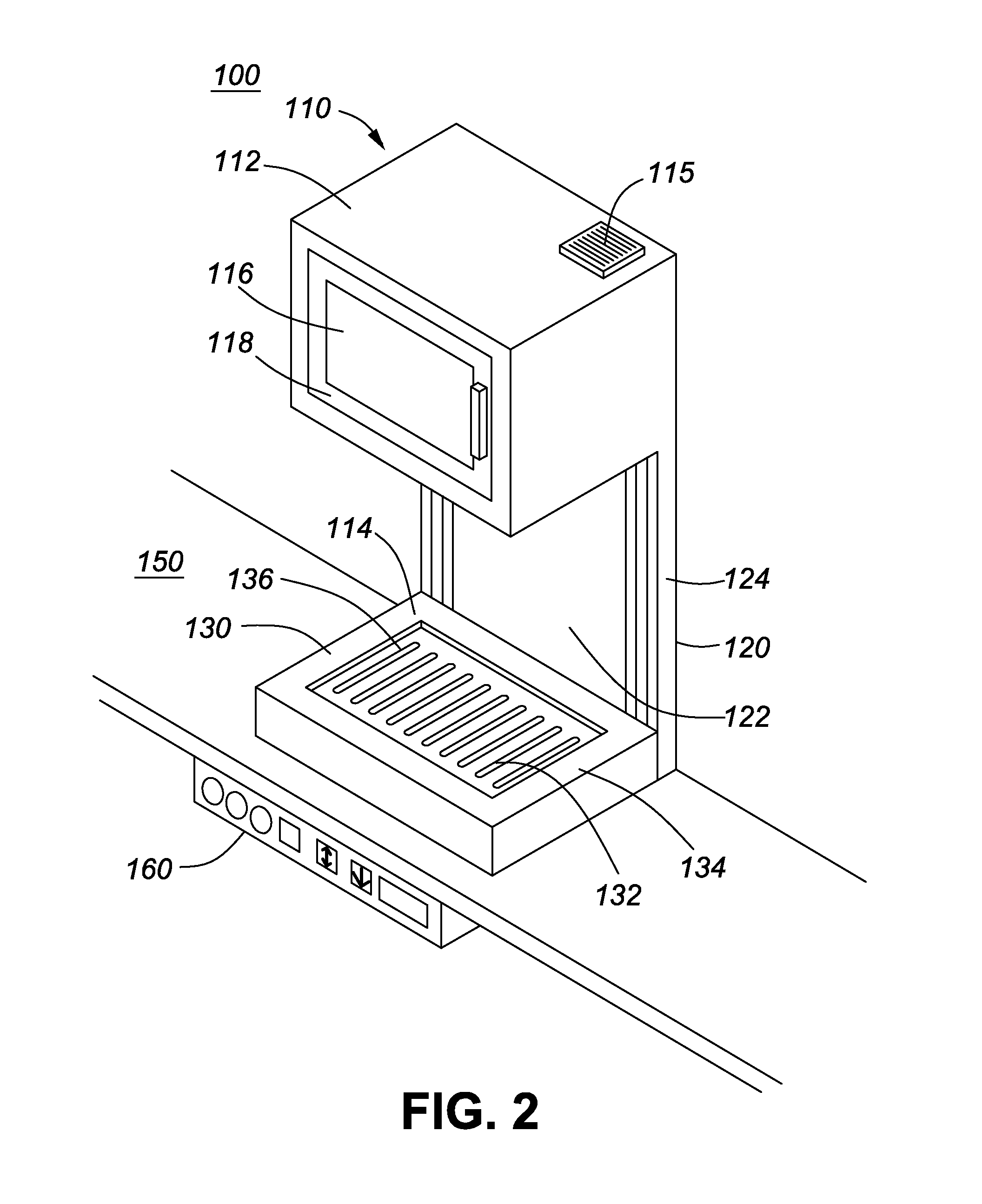 Bottom-loading cooking appliance