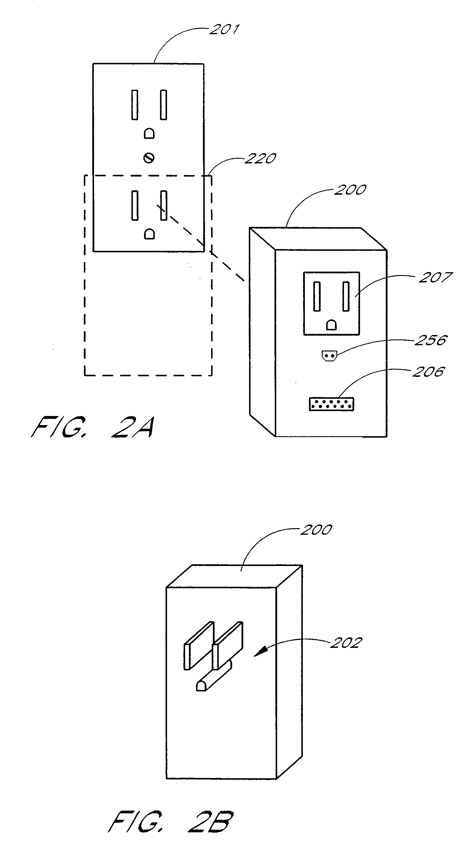 Modular power line network adapter