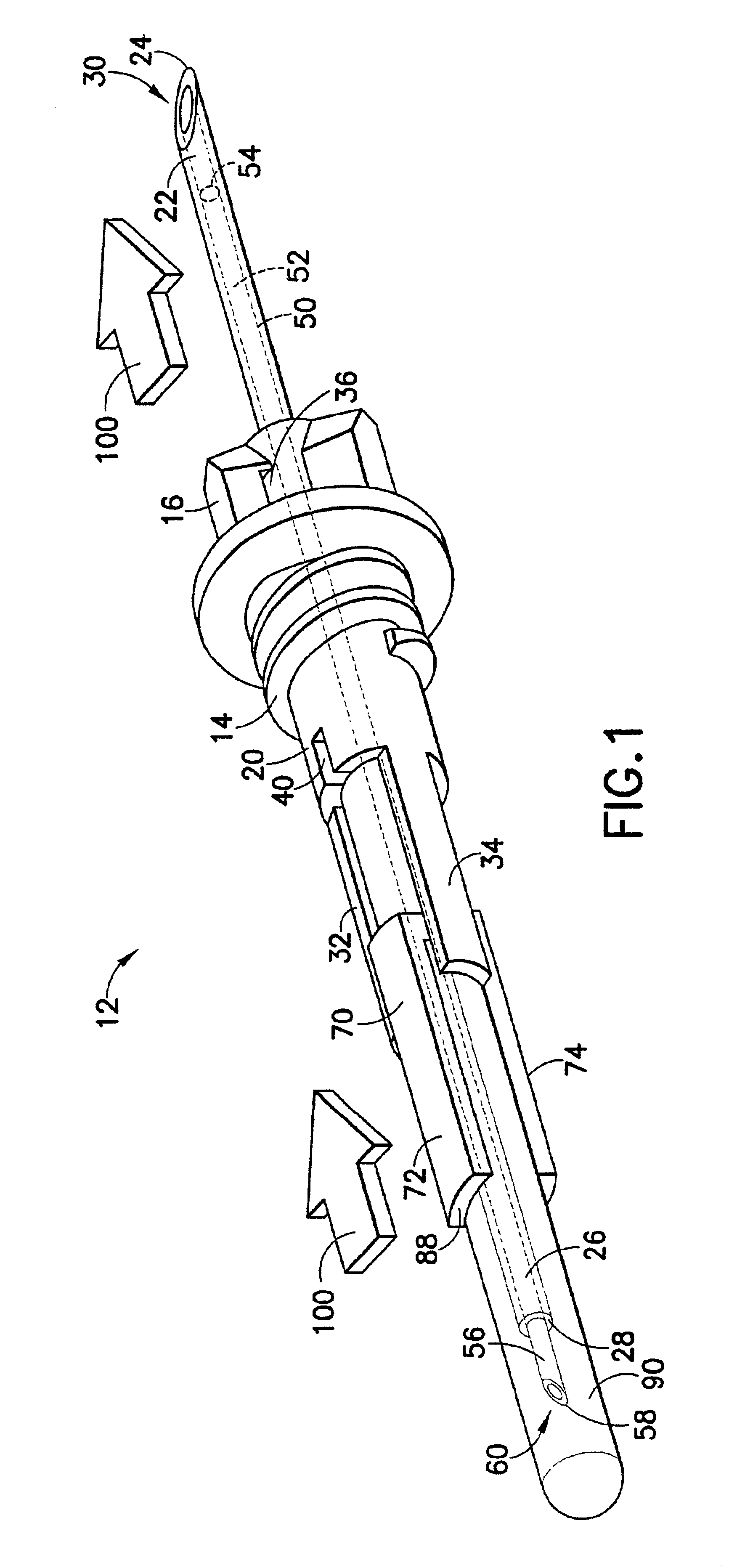 Needle holder for use with safety needle assembly