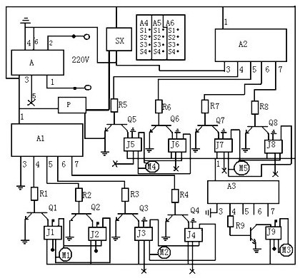 Intelligent sampling device for tunnel