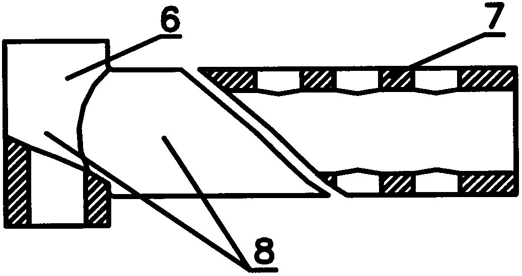 Assembling type three-freedom-degree flotation tank bracket