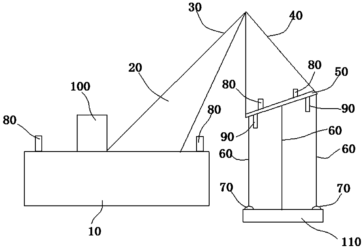 Underwater fence panel preparation, positioning and installation method and installation system thereof