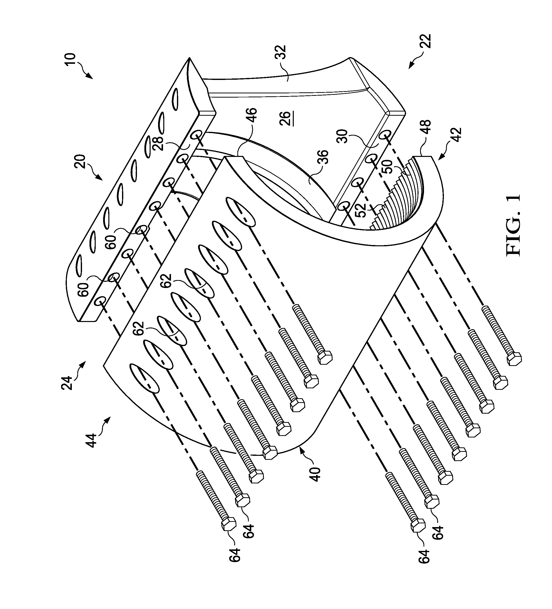 Clamp suitable for increasing the fatigue life of the butt welds of a pipe pressure vessel which is subsequently bent