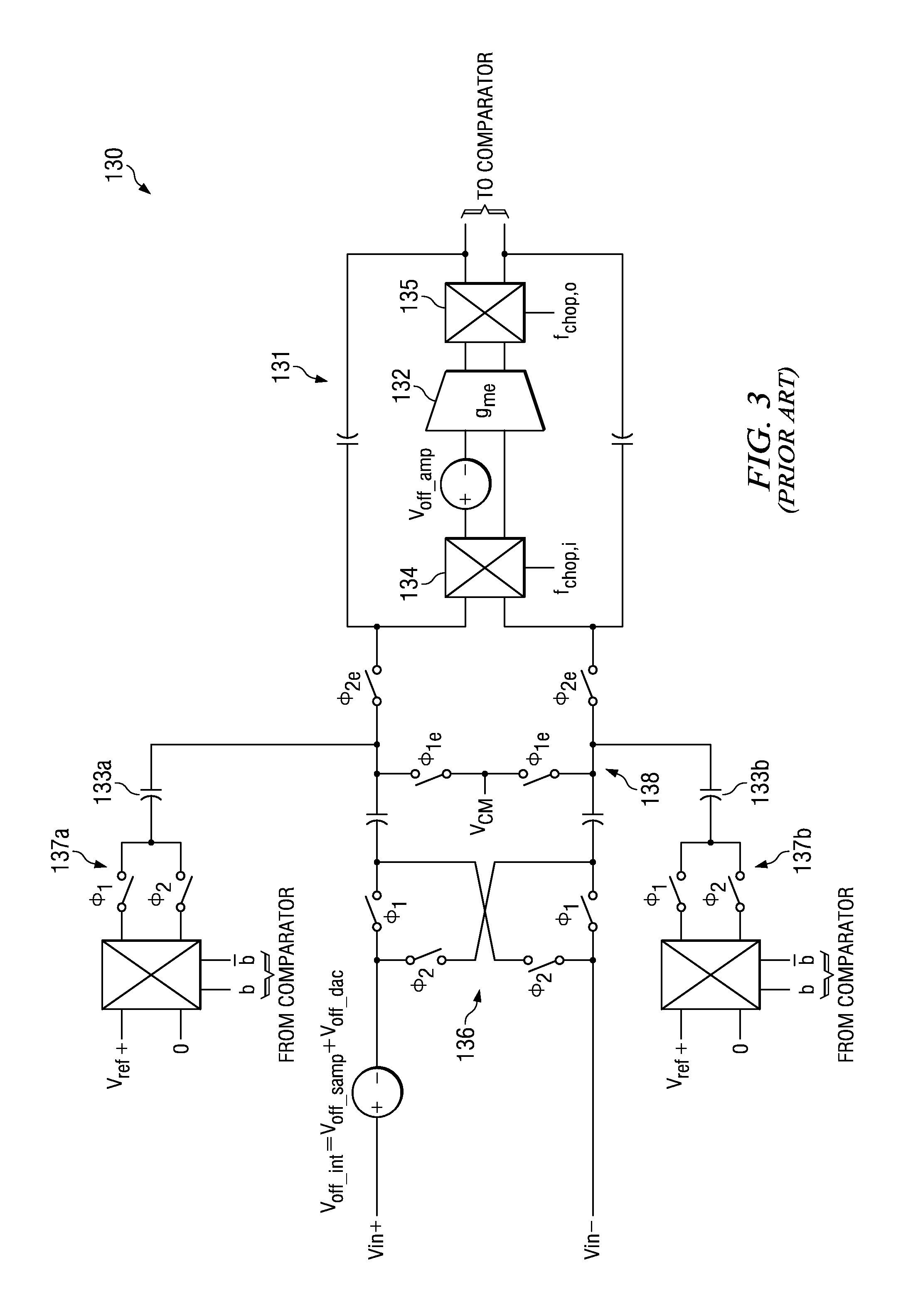 Multistage chopper stabilized delta-sigma ADC with reduced offset