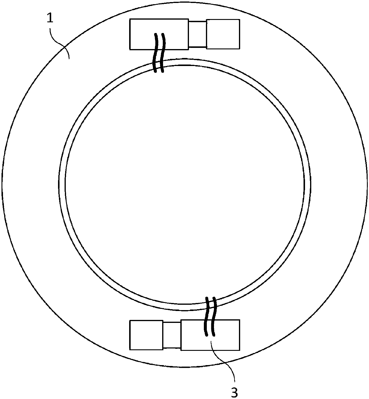 Big specific capacity buoyancy force adjustment and emergency self-rescue integrated device and submersible machine