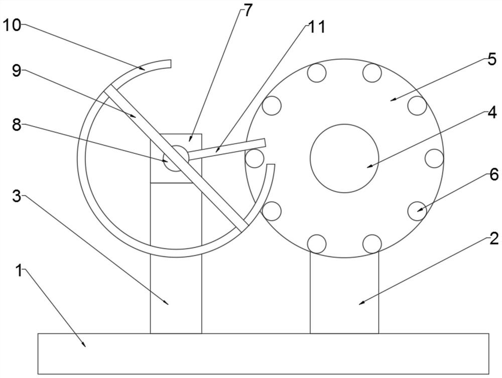 Automatic winding device of digital printing thermal transfer printer