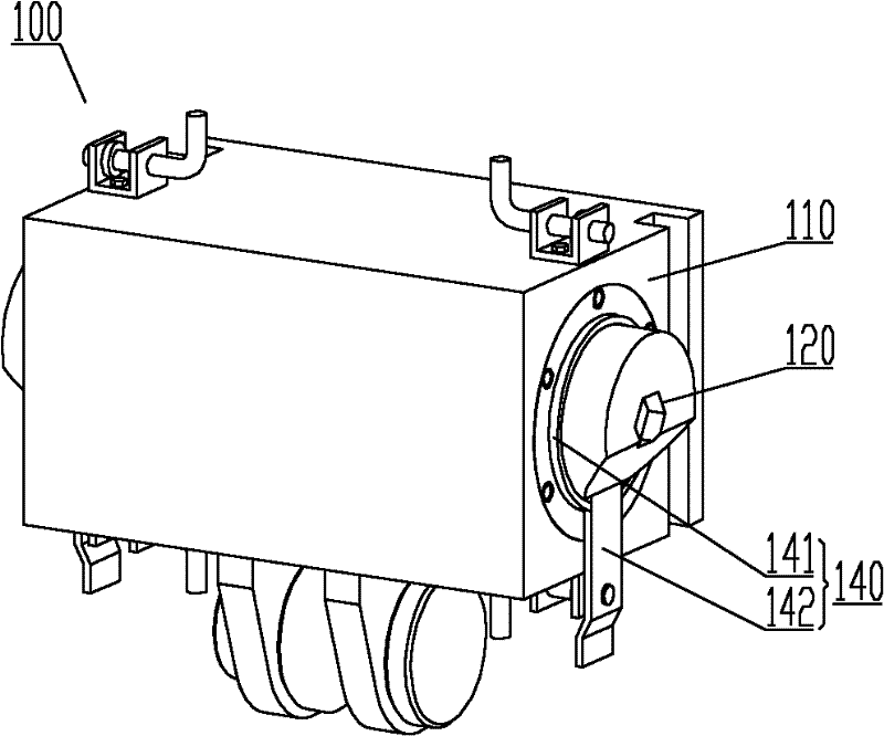 Building machine climbing device and self-climbing method and guide seat thereof, and distributing rod